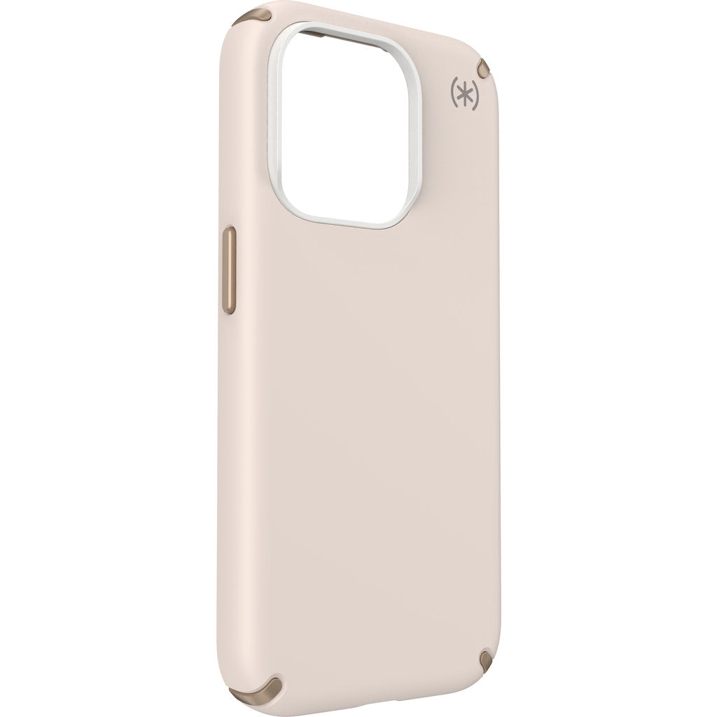 Speck Presidio2 Pro + MS Apple iPhone 15 Pro Bleached Bone -  with Microban
