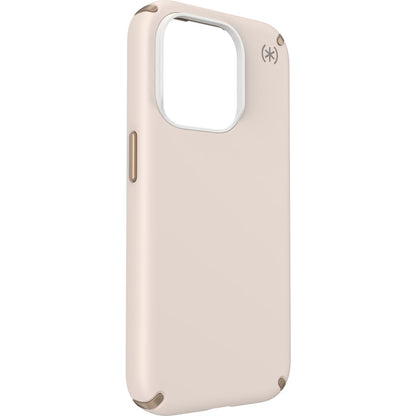 Speck Presidio2 Pro + MS Apple iPhone 15 Pro Bleached Bone -  with Microban