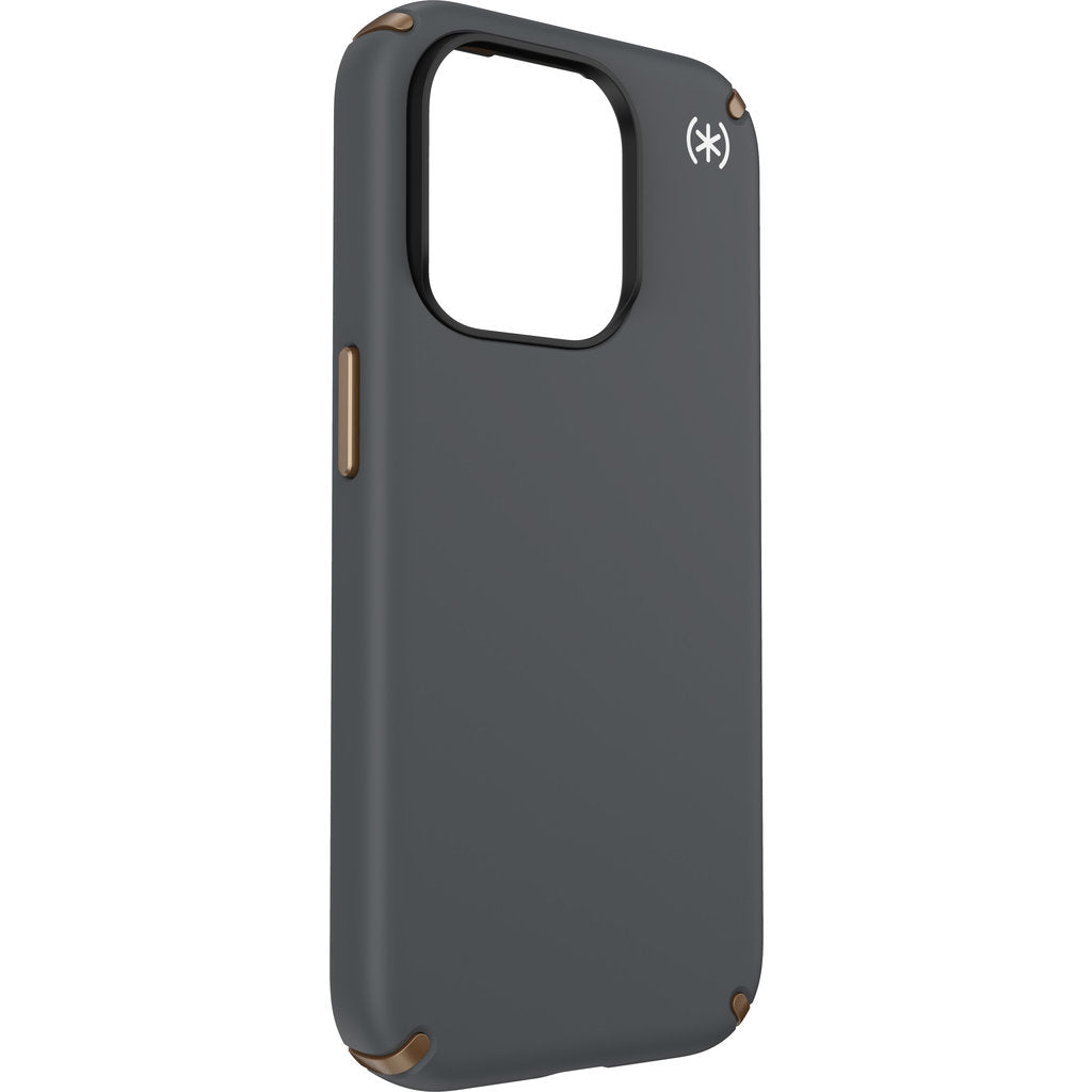 Speck Presidio2 Pro + MS Apple iPhone 15 Pro Charcoal Grey -  with Microban