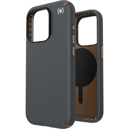Speck Presidio2 Pro + MS Apple iPhone 15 Pro Charcoal Grey -  with Microban