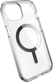 Speck Presidio Perfect Clear + MS Apple iPhone 15 Clear - with Microban