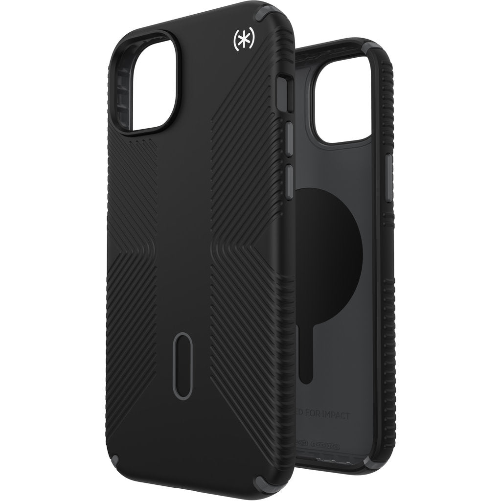 Speck Presidio2 Grip + ClickLock Apple iPhone 15 Plus Black -  with Microban