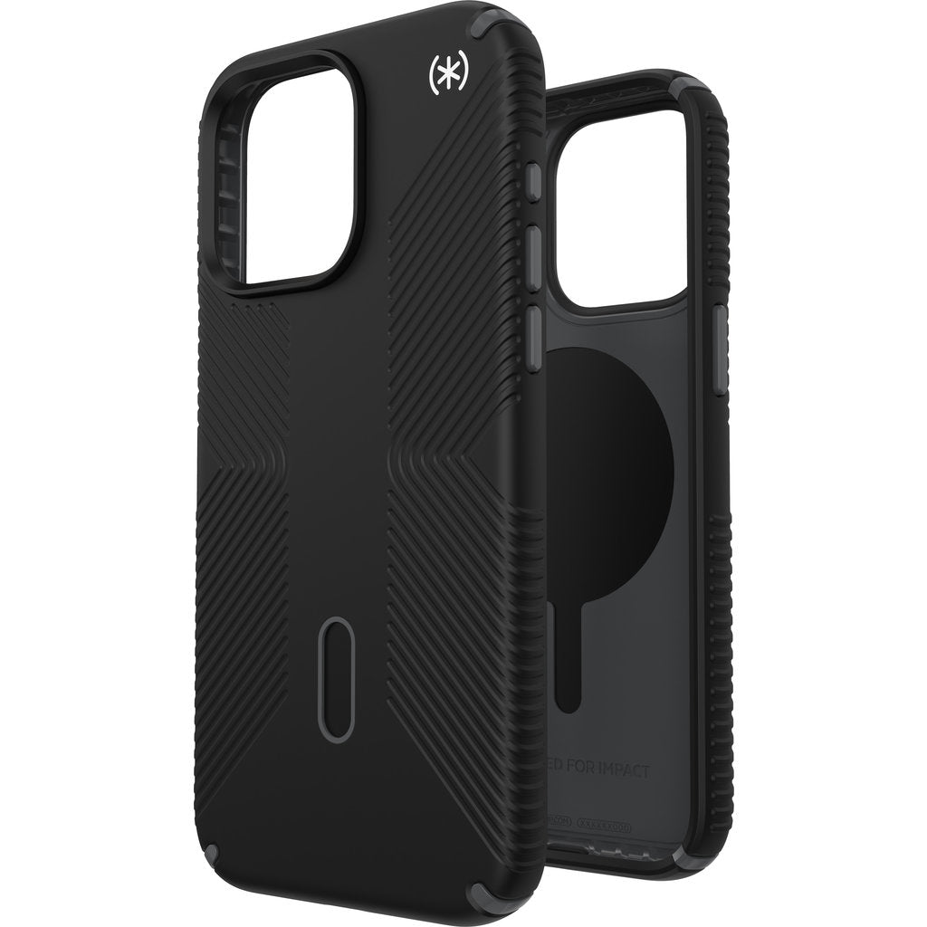 Speck Presidio2 Grip + ClickLock Apple iPhone 15 Pro Max Black -  with Microban