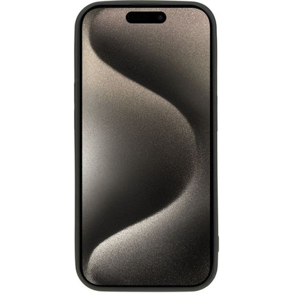 Mobiparts Classic TPU Case with Cardholder Apple iPhone 15 Pro Matt Black