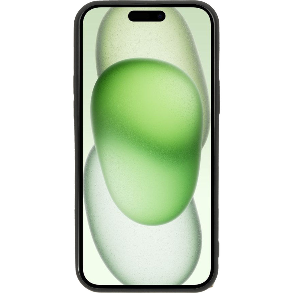 Mobiparts Classic TPU Case with Cardholder Apple iPhone 15 Plus Matt Black