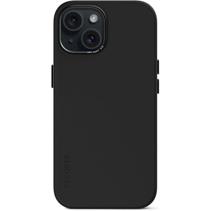 Decoded Silicone Backcover Apple iPhone 15 Graphene