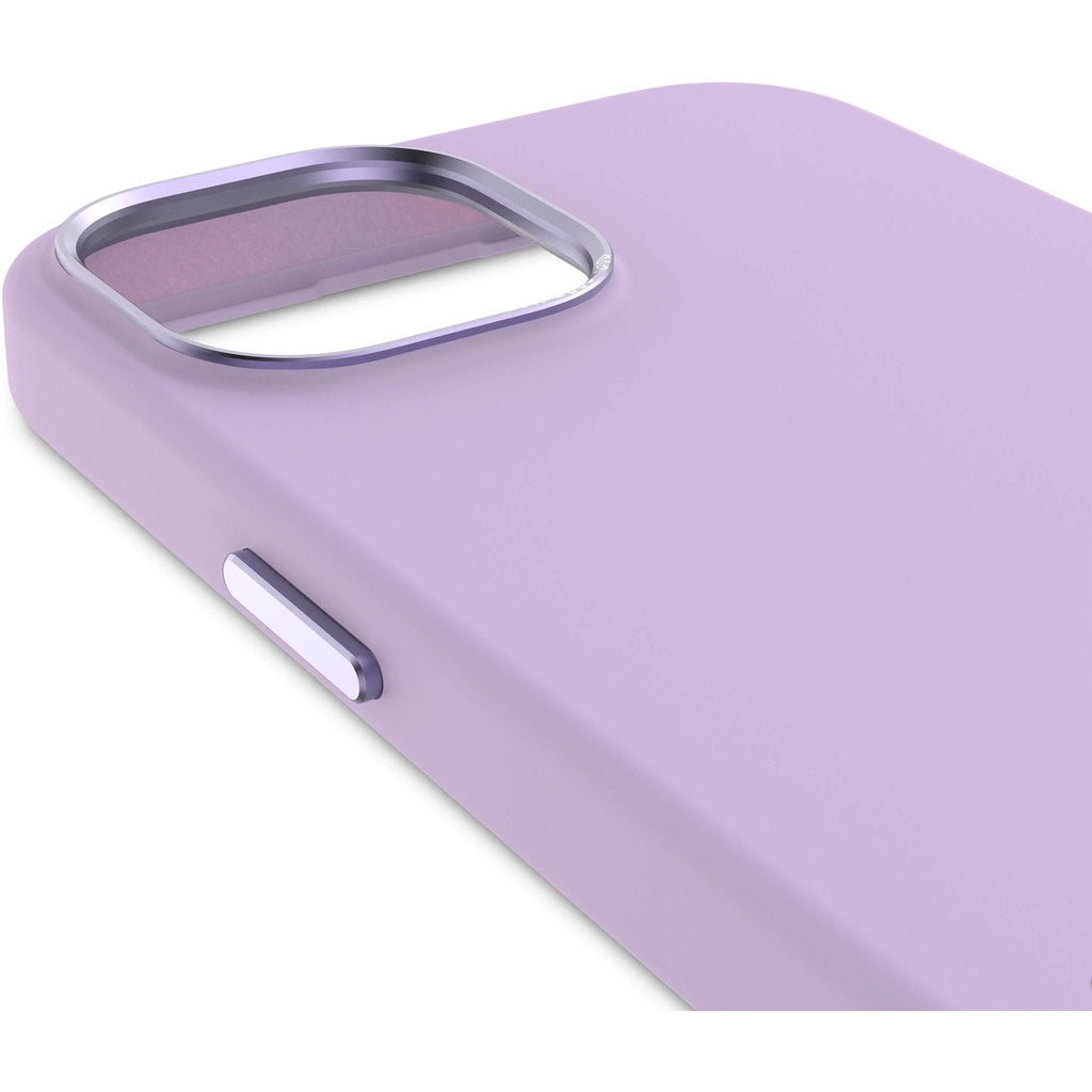 Decoded Silicone Backcover Apple iPhone 15 Digital Lavender