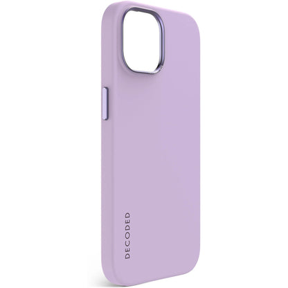 Decoded Silicone Backcover Apple iPhone 15 Digital Lavender