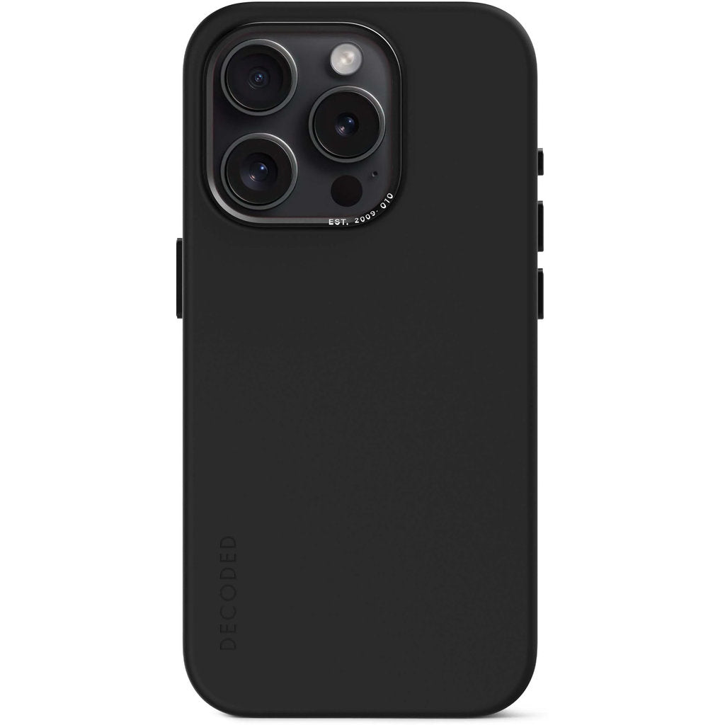 Decoded Silicone Backcover Apple iPhone 15 Pro Max Graphene