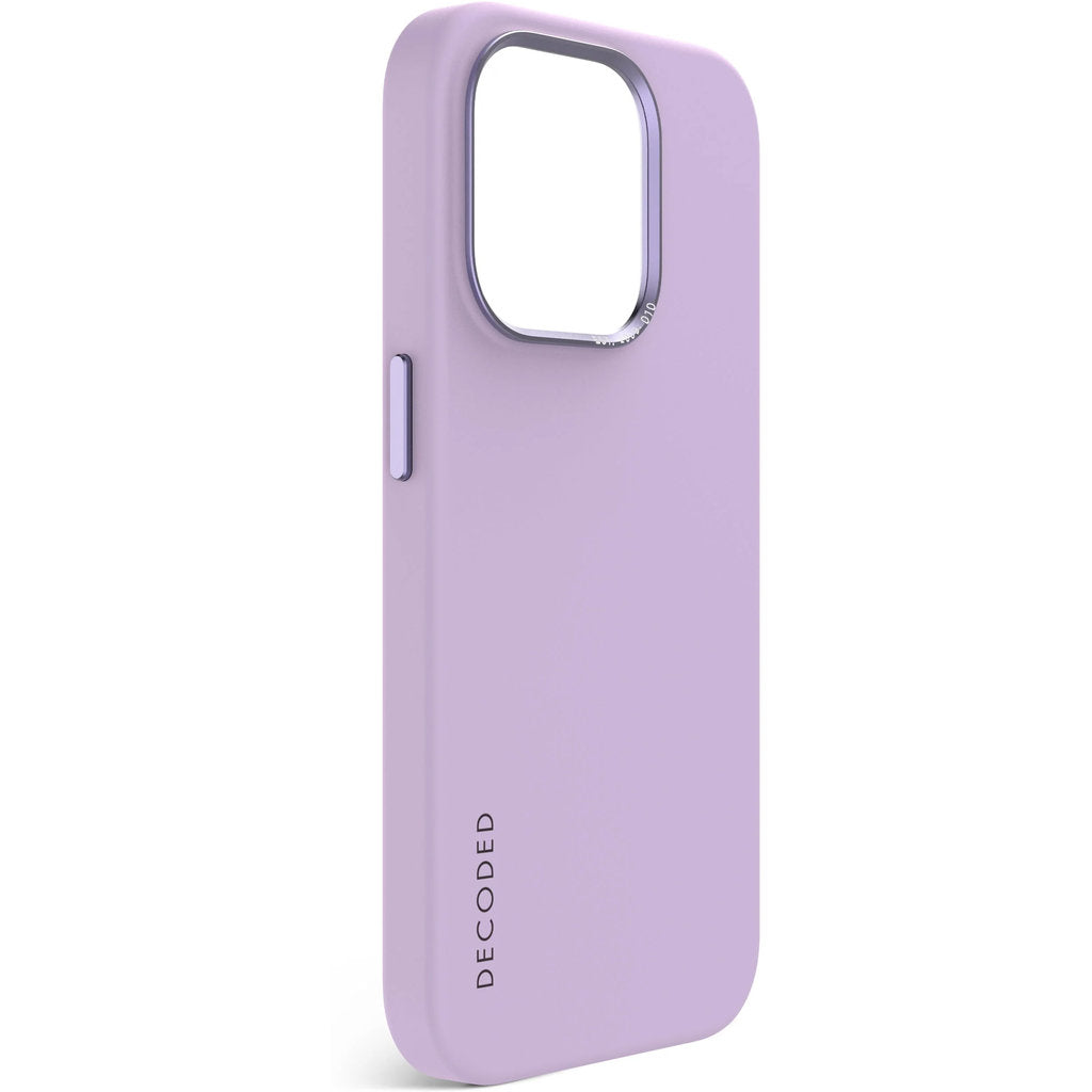 Decoded Silicone Backcover Apple iPhone 15 Pro Max Digital Lavender