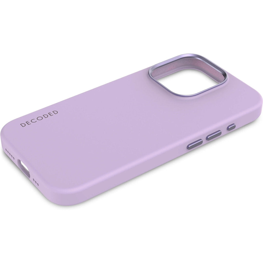 Decoded Silicone Backcover Apple iPhone 15 Pro Max Digital Lavender