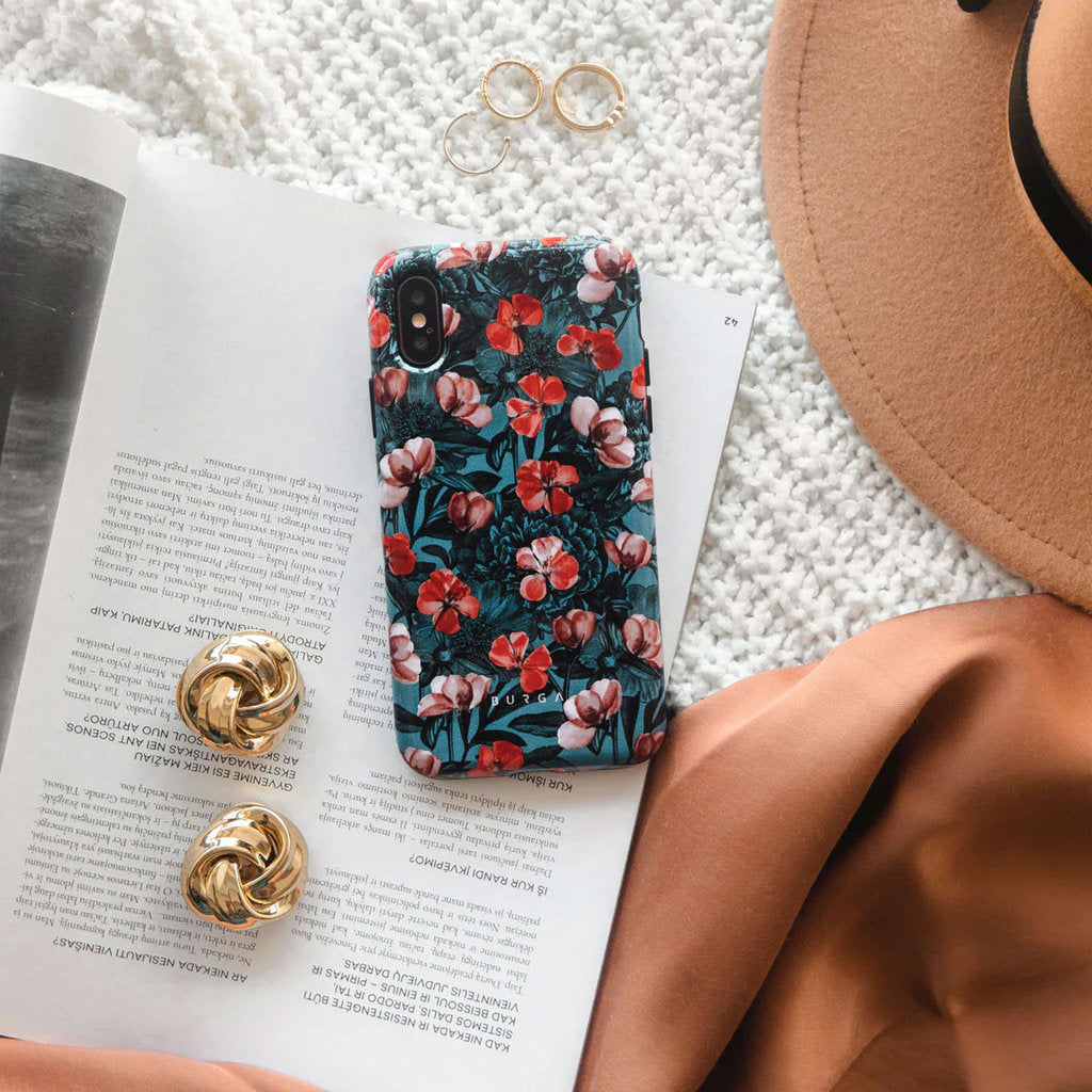 Burga Tough MagSafe Case Apple iPhone 13 Pro Max  - No Rain No Flowers