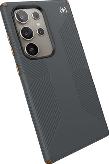 Speck Presidio2 Grip Samsung Galaxy S24 Ultra Charcoal Grey - with Microban