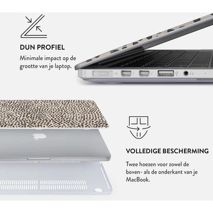 Burga Hard Case Apple MacBook Air 13 (2022) M2 A2681 - Almond Latte