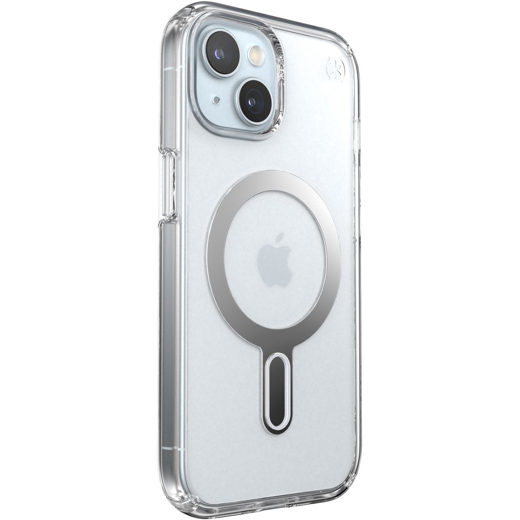 Speck Presidio Clear + ClickLock Apple iPhone 16e/15/14/13 Clear -  with Microban