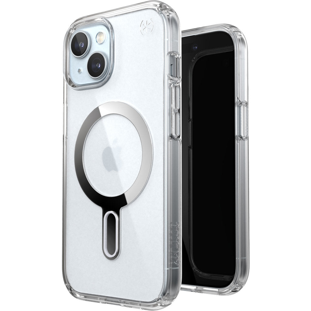 Speck Presidio Clear + ClickLock Apple iPhone 16e/15/14/13 Clear -  with Microban