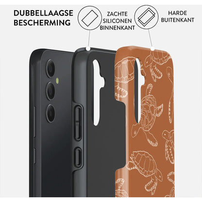 Burga Tough Case Samsung Galaxy A35 5G - Earth Shell