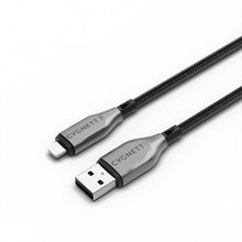 Cygnett Armoured Braided Lightning to USB Cable 1m Black