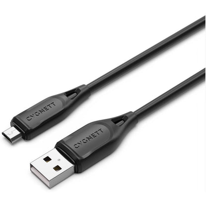 Cygnett Essentials Micro-USB to USB-A Cable 1m Black