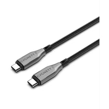 Cygnett Armoured Braided USB-C to USB-C Cable 2m Black