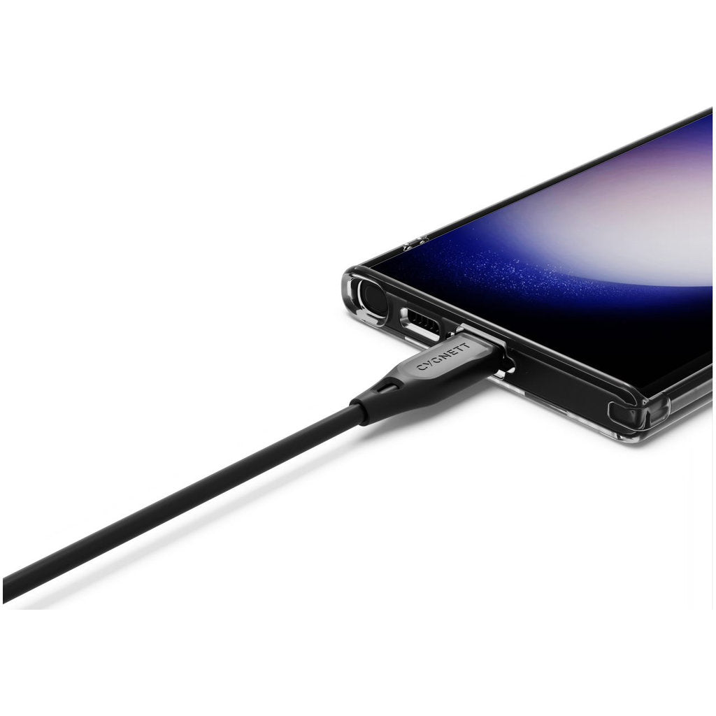 Cygnett Essentials USB-C to USB-C Cable 2m Black