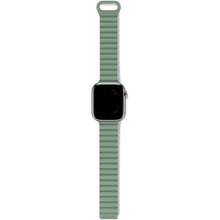 Decoded Silicone Magnetic Traction Loop Strap Lite Sage Leaf Green - 42/44/45/46mm