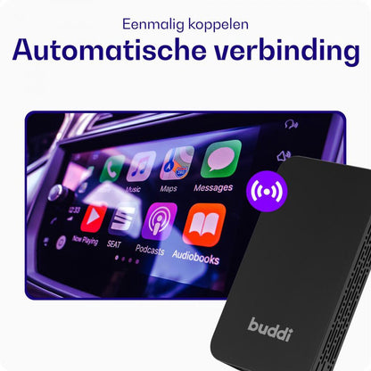 Buddi Play 2 Bluetooth Adapter Apple Carplay & Android Auto
