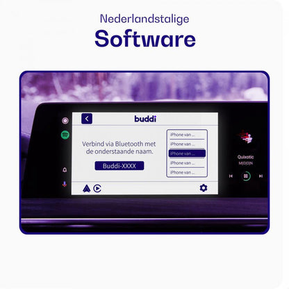 Buddi Play 2 Bluetooth Adapter Apple Carplay & Android Auto