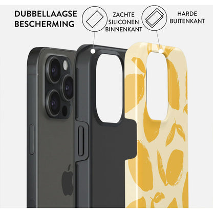 Burga Tough Case Apple iPhone 15 Pro Max - Lemon Tart