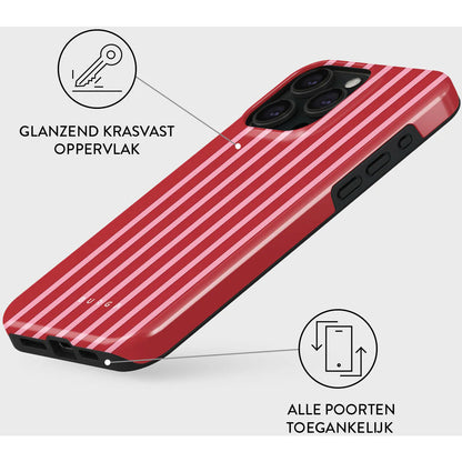 Burga Tough Case Apple iPhone 15 Pro Max - Strawberry Jam