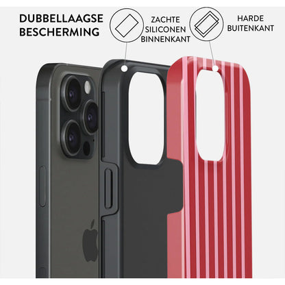 Burga Tough Case Apple iPhone 15 Pro - Strawberry Jam