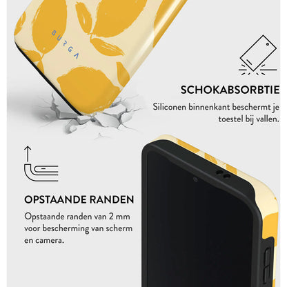 Burga Tough Case Samsung Galaxy S24 - Lemon Tart