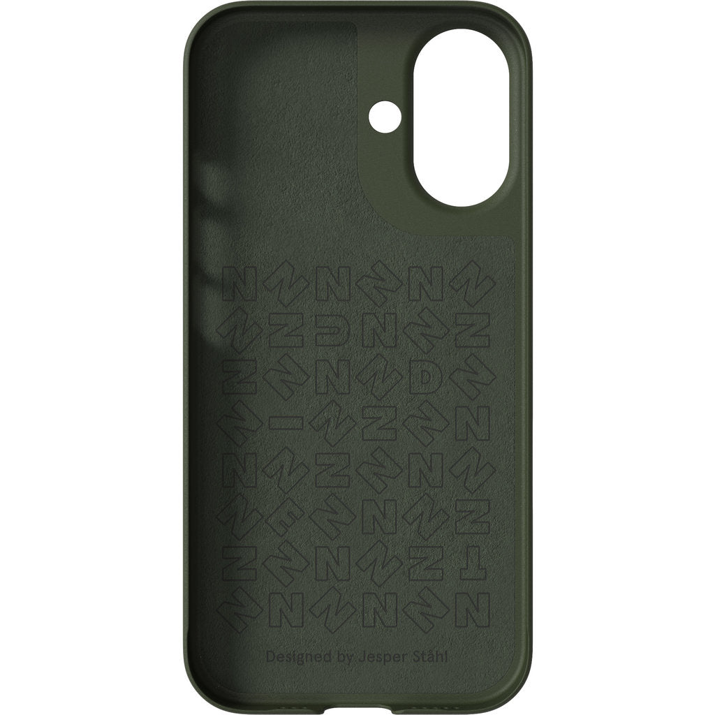 Nudient Thin Precise Case Apple iPhone 16 V3 Pine Green - MS