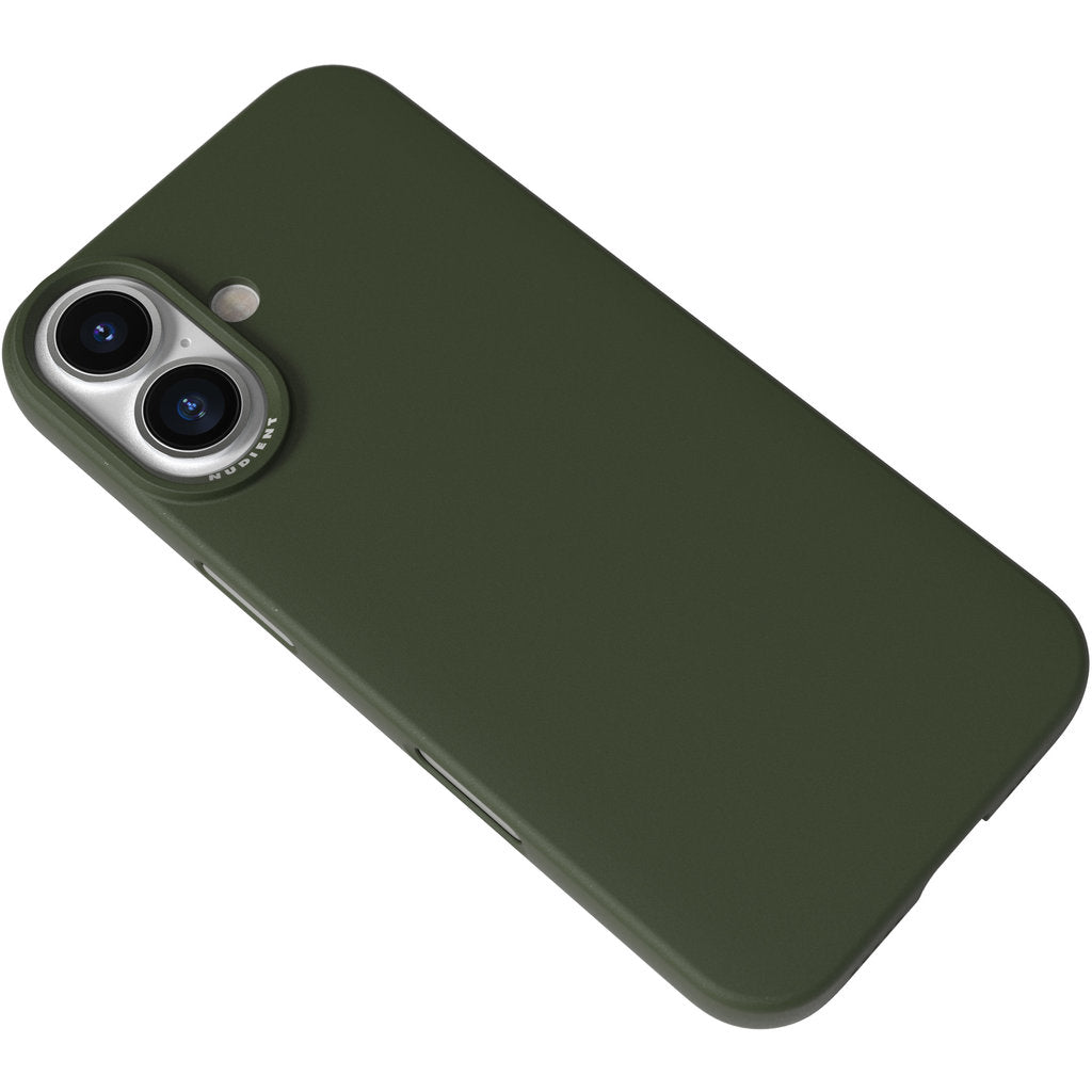 Nudient Thin Precise Case Apple iPhone 16 V3 Pine Green - MS