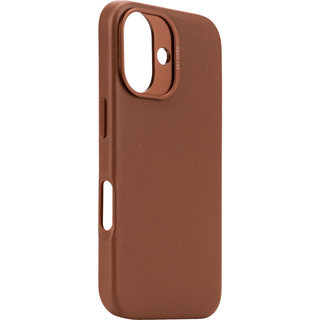 Decoded Leather Backcover Apple iPhone 16 Tan