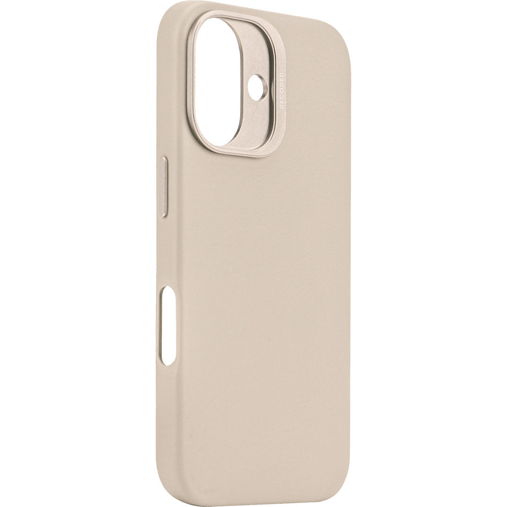Decoded Leather Backcover Apple iPhone 16 Clay