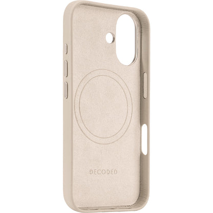 Decoded Leather Backcover Apple iPhone 16 Clay