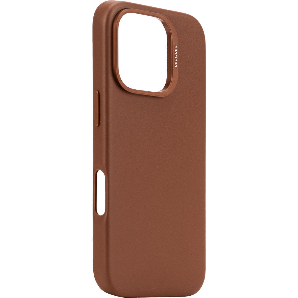 Decoded Leather Backcover Apple iPhone 16 Pro Tan