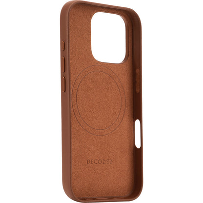 Decoded Leather Backcover Apple iPhone 16 Pro Tan