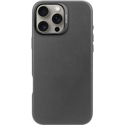Decoded Leather Backcover Apple iPhone 16 Pro Max Black