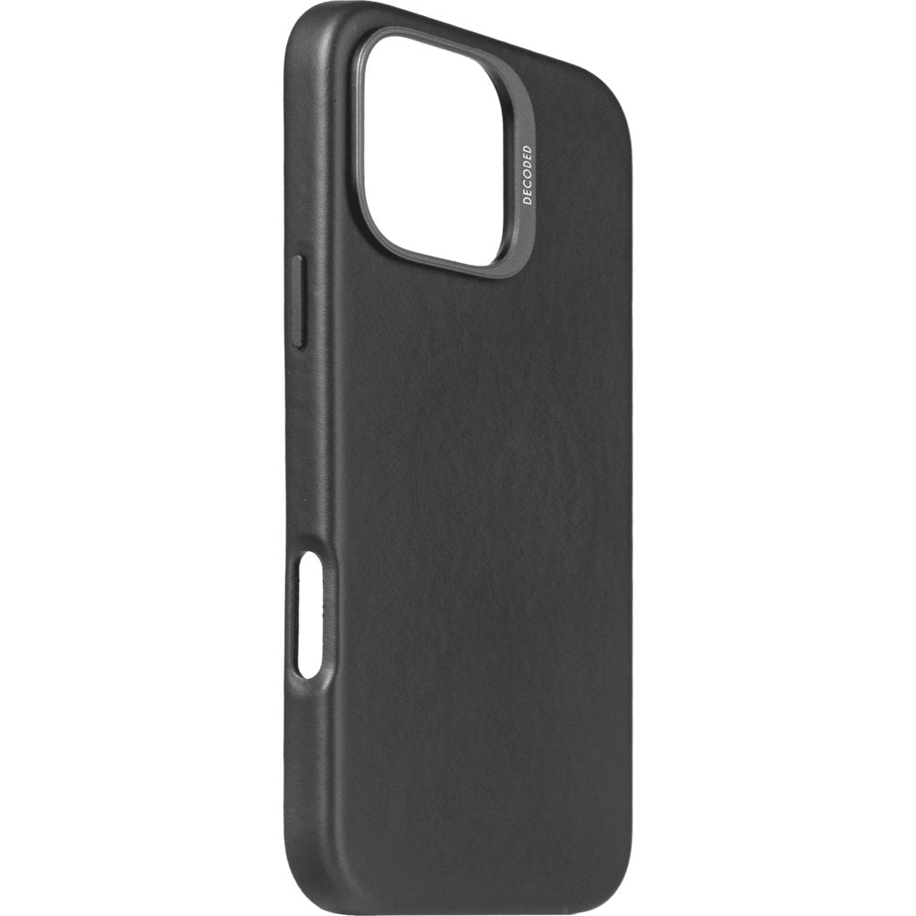 Decoded Leather Backcover Apple iPhone 16 Pro Max Black