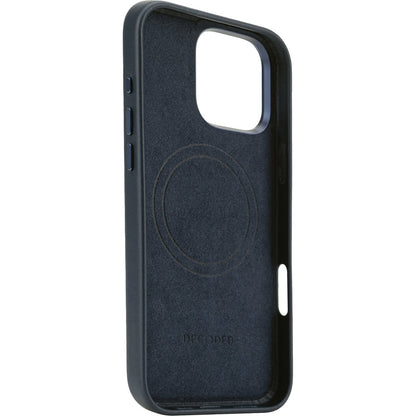 Decoded Leather Backcover Apple iPhone 16 Pro Max Navy