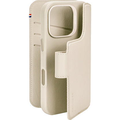 Decoded Leather Detachable Wallet Apple iPhone 16 Pro Clay
