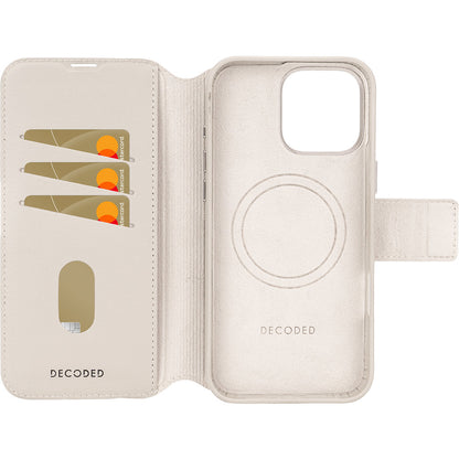 Decoded Leather Detachable Wallet Apple iPhone 16 Pro Max Clay