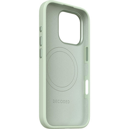 Decoded Silicone Stacks Backcover Apple iPhone 16 Pro Mist Green