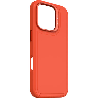 Decoded Silicone Stacks Backcover Apple iPhone 16 Pro Tangerine