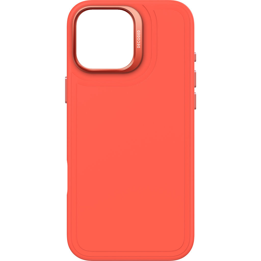 Decoded Silicone Stacks Backcover Apple iPhone 16 Pro Max Tangerine