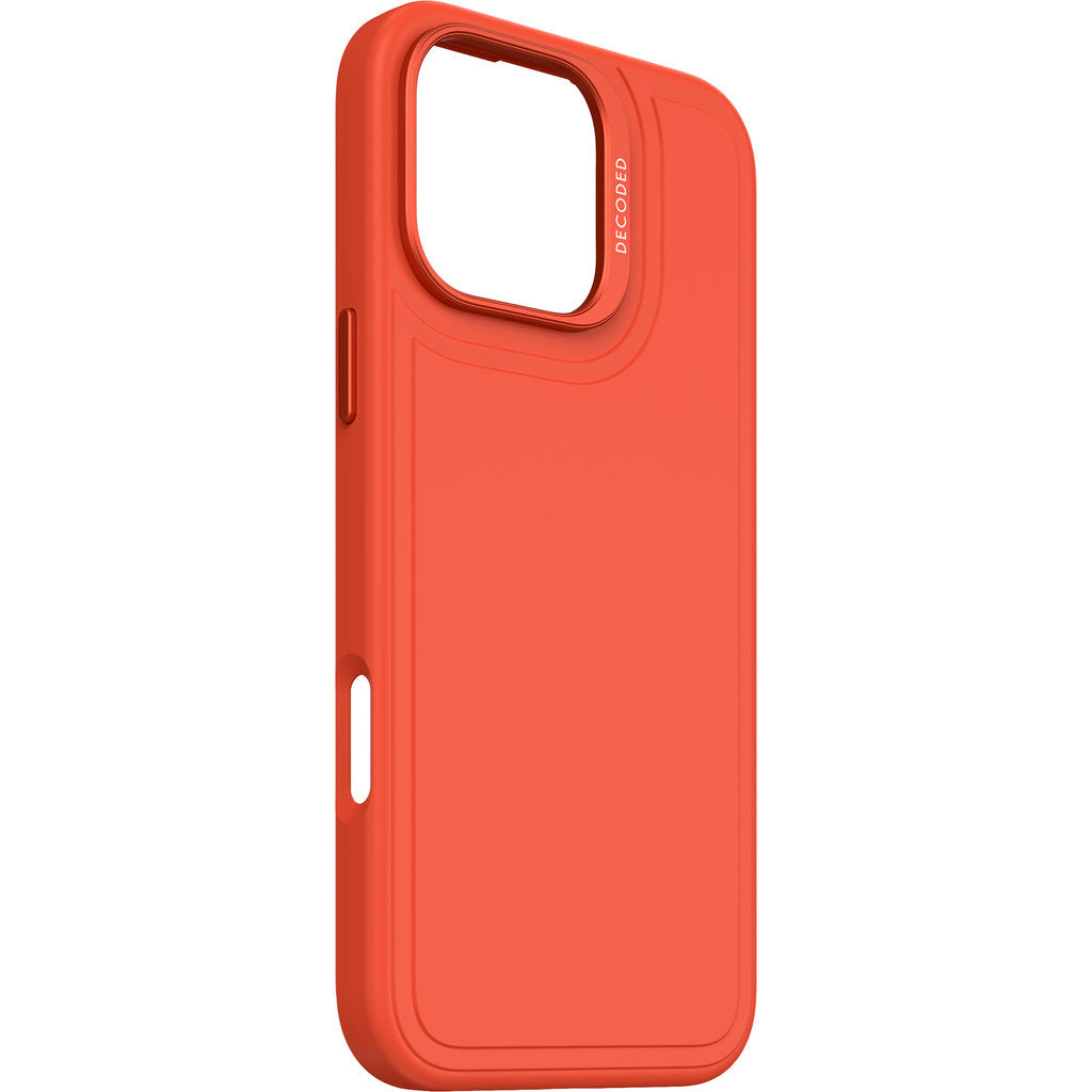 Decoded Silicone Stacks Backcover Apple iPhone 16 Pro Max Tangerine