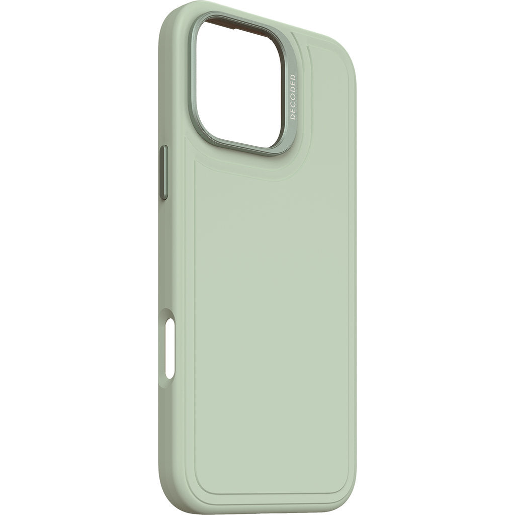 Decoded Silicone Stacks Backcover Apple iPhone 16 Pro Max Mist Green