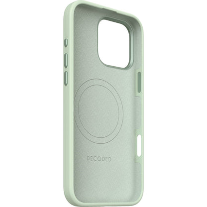 Decoded Silicone Stacks Backcover Apple iPhone 16 Pro Max Mist Green